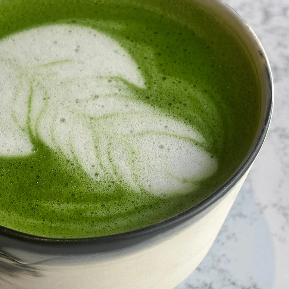 Poudre de Genmaicha – rituel latte doux et toasté