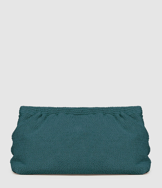 Basil Crinkle Pouch - Waterproof Interior